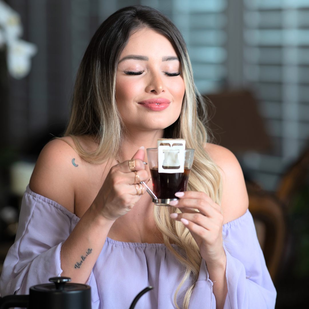 Café negro intenso Ecuamaki Kafetal (7 paquetes)