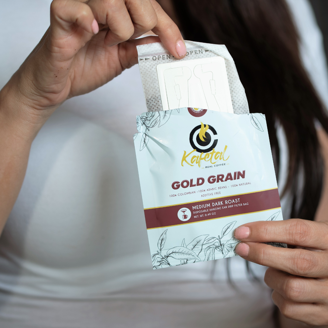 Café negro intenso Ecuamaki Kafetal (7 paquetes)