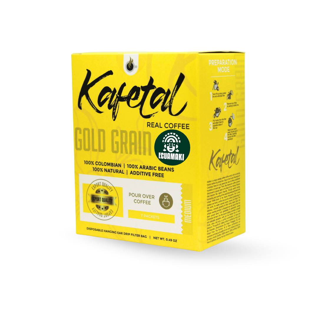 Café de filtro Ecuamaki Kafetal Gold Grain