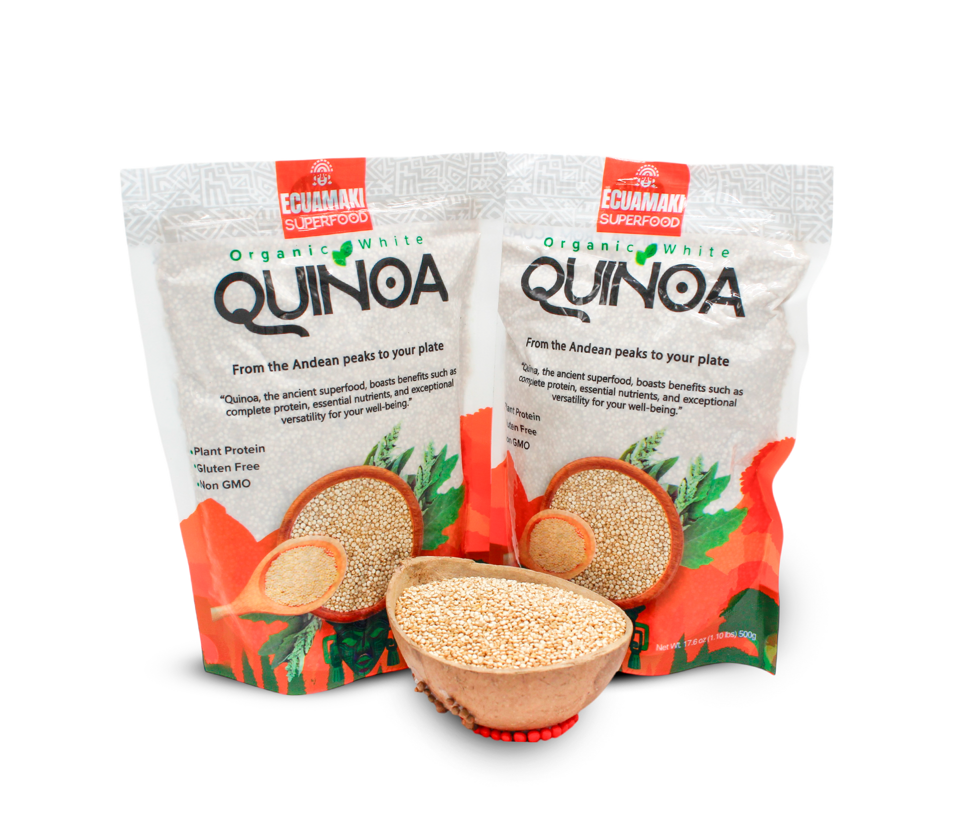 Quinua blanca orgánica Ecuamaki