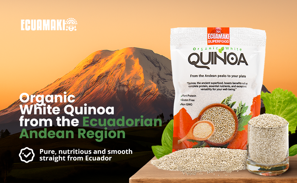 Quinua blanca orgánica Ecuamaki