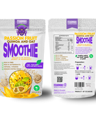 Batido de quinoa y avena con maracuyá