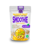 Batido de quinoa y avena con maracuyá